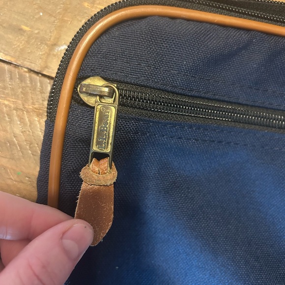 L.L. Bean Navy Laptop Sleeve - Vintage - 15 inches - Picture 4 of 7